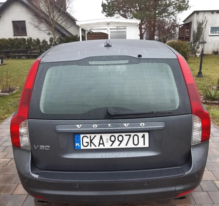 Volvo V50 cena 27000 przebieg: 321346, rok produkcji 2010 z Goniądz małe 154